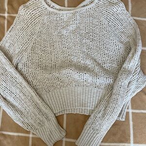 Billabong Cream Crew Neck Sweater Cozy Knit